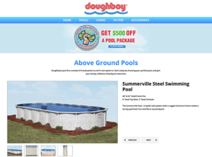 Above Ground Pool Products