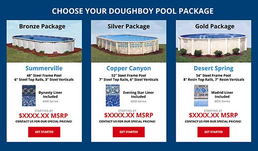 Doughboy Pool Package